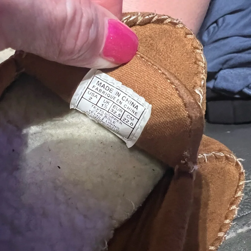 Polo‎ by Ralph Lauren Kids  Brown Suede Loafers size 2